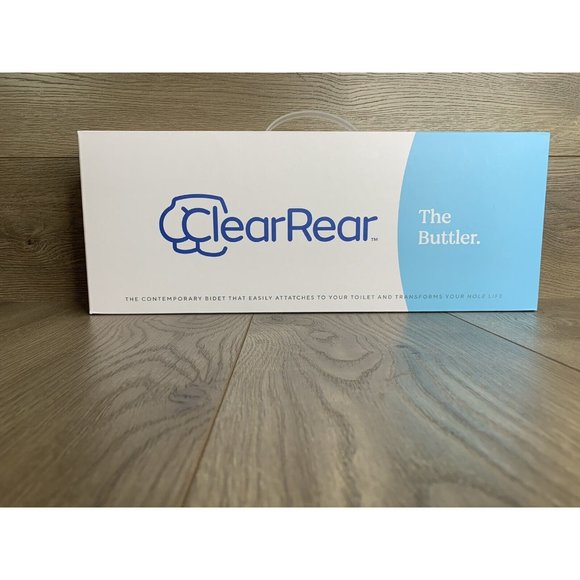 CLEAR REAR - the Buttler Bidet Toilet Seat Attachment, Self Cleaning Nozzle - Picture 3 of 7